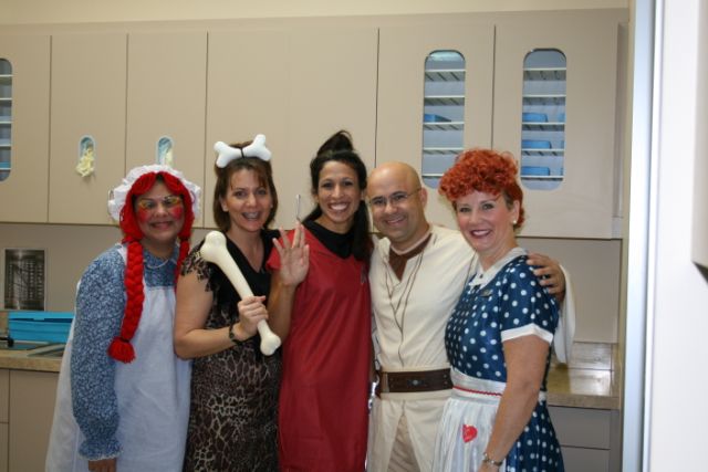 Studebaker Orthodontics team Halloween 2009